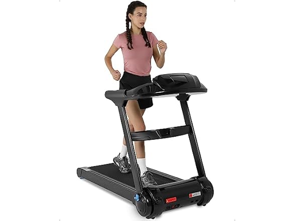 SPORTY&FIT Folding Treadmill