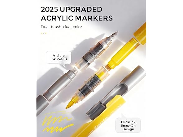 Funto ClickLink Acrylic Paint Markers