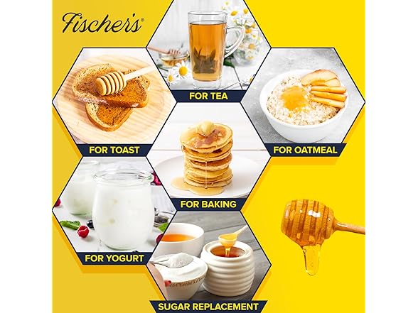 Raw Honey 40 oz – Fischer's 100% Pure Unfiltered