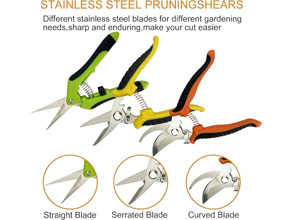 lengnoyp GAR-10 Pruning Shears 4 Pack
