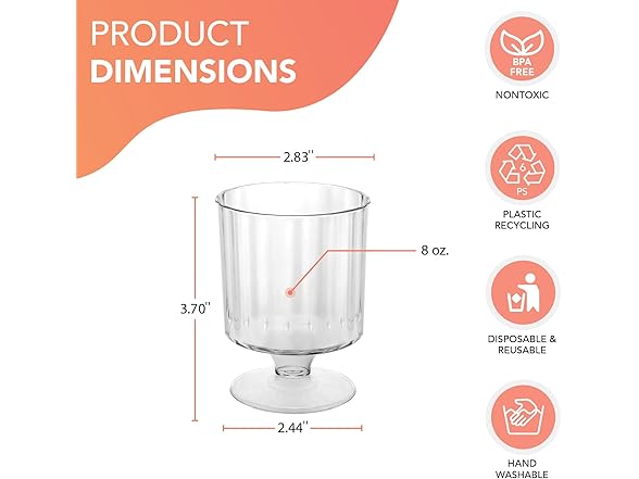 Party Essentials Plastic Punch Set