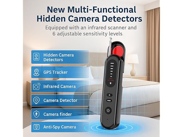Hidden Camera & Bug Detector