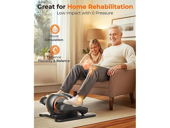 YOSUDA Under Desk Elliptical,Elliptical for Seniors Fully As (Open Box)