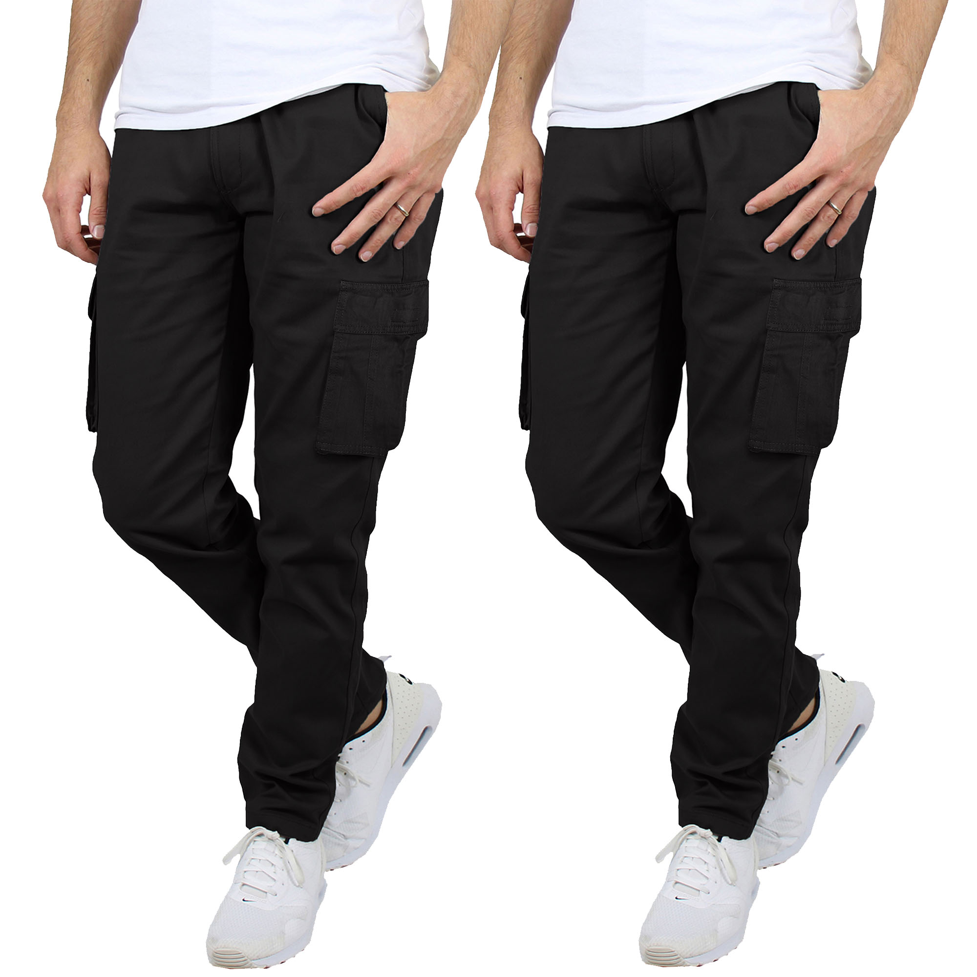 Men's Stretch Cargo Pants (1, 2 or 3 Pk) - Gallery 22
