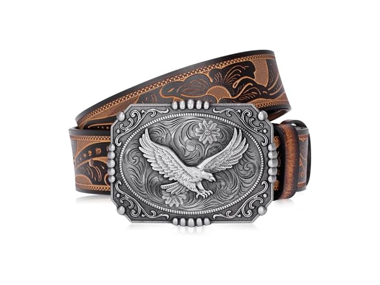 Men's Western cowboy belt