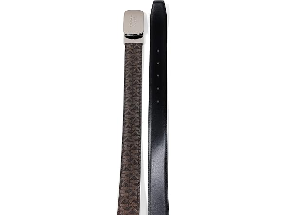 Michael Kors Men (OS) Cut Reversible PVC MK Belt