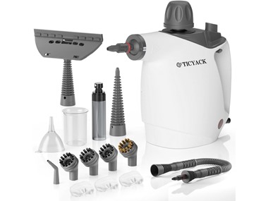 $29.99, Was $47.99, 37% Off! Handheld Steam Cleaner Set dealfomo