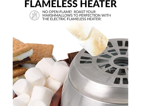 Nostalgia Tabletop Indoor Electric S'mores Maker 