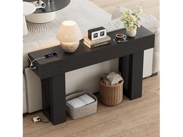63 Inch Long Console Table