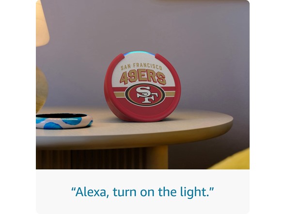 (NEW) Amazon Echo Pop | San Francisco 49ers