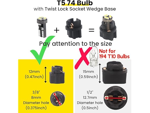 Siweex T5 LED Bulbs Green 74 10 Sets