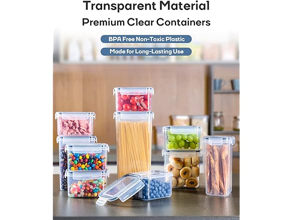 Airtight Food Storage Containers Set