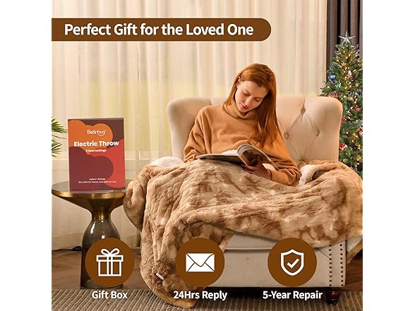  Twin Size Electric Blanket Champagne