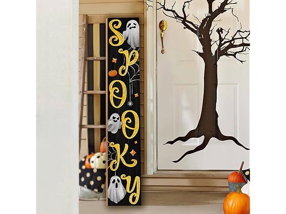 Halloween Spooky Porch Sign