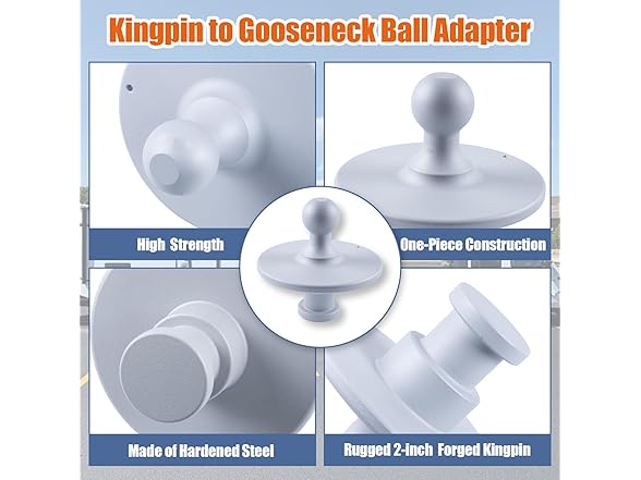 Gooseneck Adapter Hitch 2085295 Kingpin