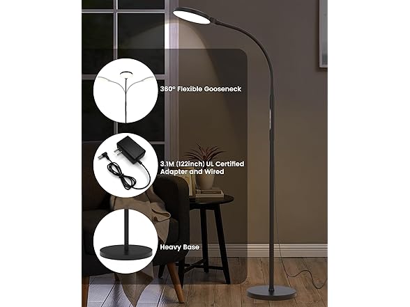 TroupePal LED Floor Lamp