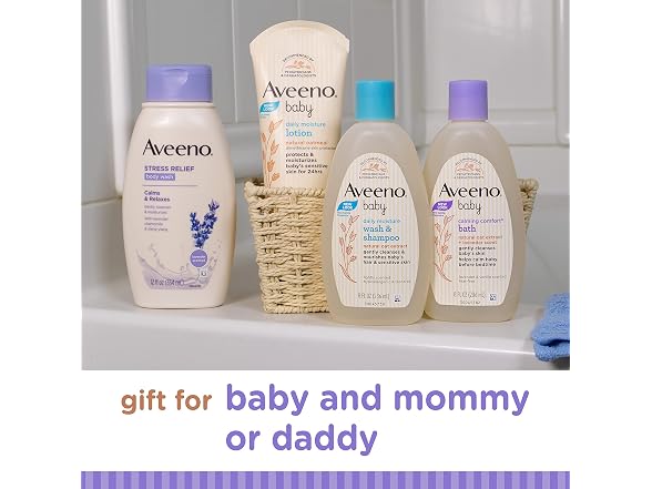 Aveeno Baby Mommy and Me Daily Bathtime Gift Set