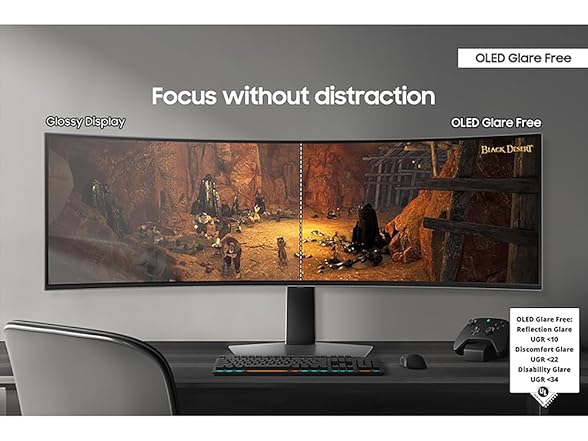 Samsung 49" OLED DQHD Curved Monitor | LS49DG934SNXGO