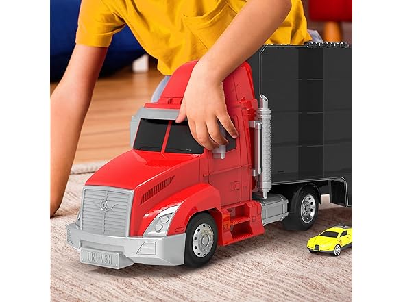 Driven by Battat – Large Toy Carrier Truck for Kids