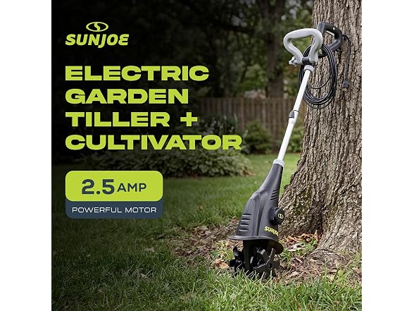 Sun Joe Corded Electric Garden Cultivator