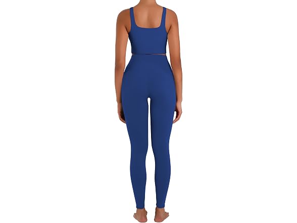 Sunzel Womens Leggings 28in L Blue W/Pockets