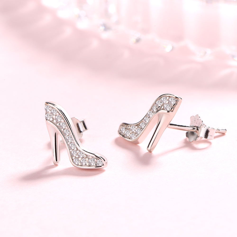 Minimalist Stiletto Stud Earrings - Gallery 5