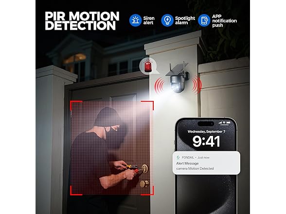 LITYMOL 2K 2.4g WiFi Security Cameras