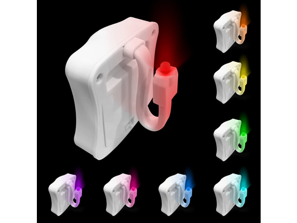 Aduro 2Pk Universal Motion Activated Toilet Bowl Light