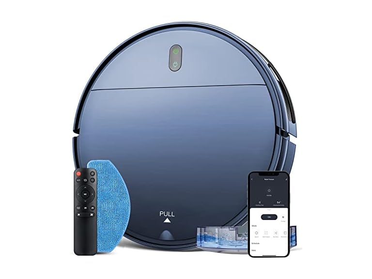 ZCWA 2-in-1 Robot Vacuum and Mop Combo (Open Box)