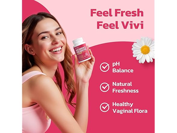 VIVI Youth Vaginal Probiotics 60 Capsules