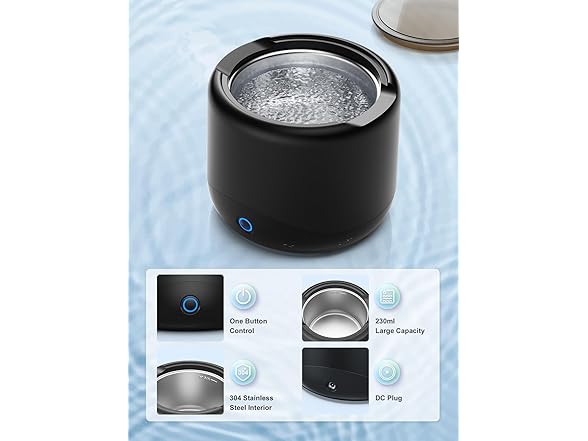 RELEXNOW 45kHz Retainer Cleaner Machine for Dentu