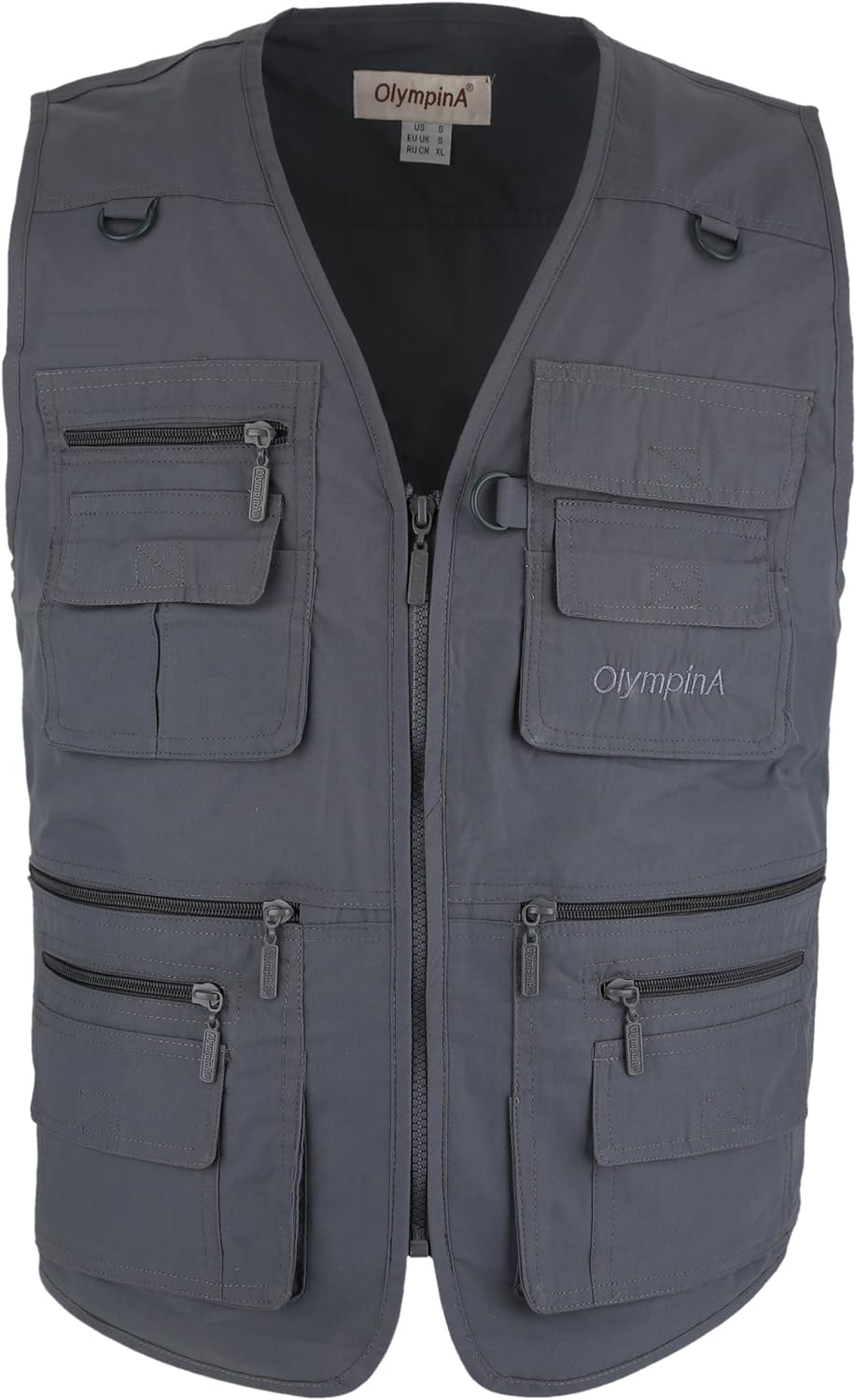 Poplin Outdoors Multi-Pockets Vest - Gallery 15