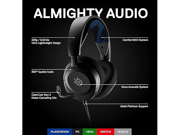 SteelSeries SteelSeries 61611 Arctis Nova 1P Gaming