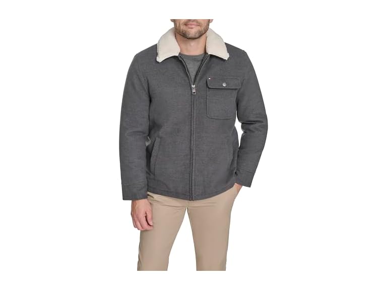 Tommy Hilfiger Men Wool Blend Jacket - Gallery 9
