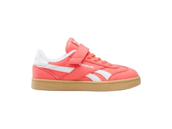 Reebok Kid's Smash Edge Elastic & Top Strap Sneaker
