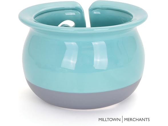 Ceramic Yarn Bowl for Knitting & Crochet