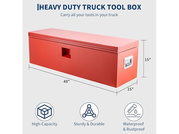 OUTLANE 15"X15"X48" Heavy Duty Steel