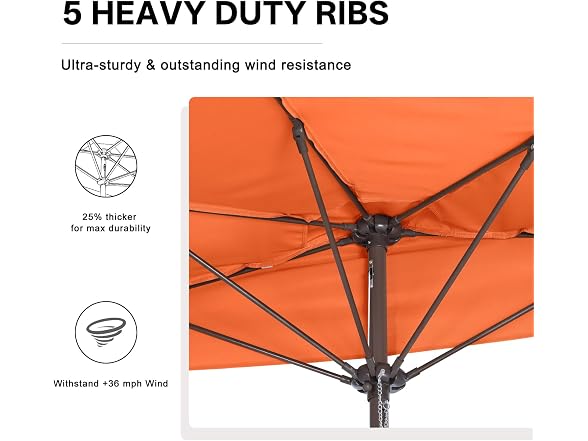 ABCCANOPY Patio Umbrella 11FT
