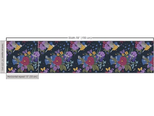 Lunarable Vintage Fabric by The Yard
