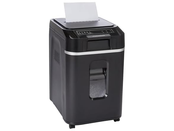 Amazon Basics 200-Sheet Paper Shredder