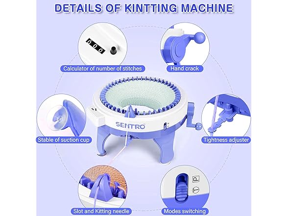 Knitting Crochet Machine