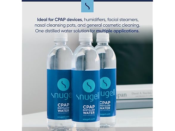 Snugell Snugell CPAP Water12pk 16.9oz