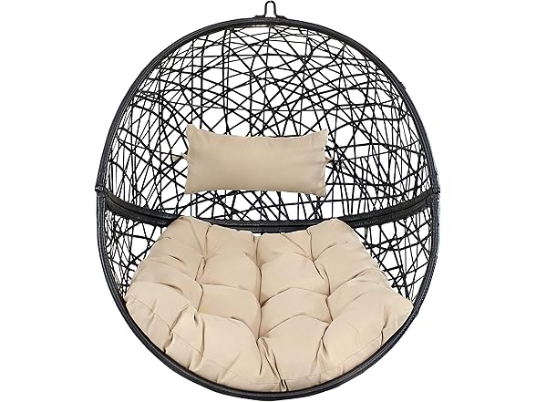 Sunnydaze Decor TF-597 Jackson Hanging Egg Chair