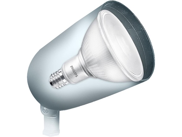 Philips 10W (90W Equivalent) PAR38 Bright White LED Flood Light Bulb