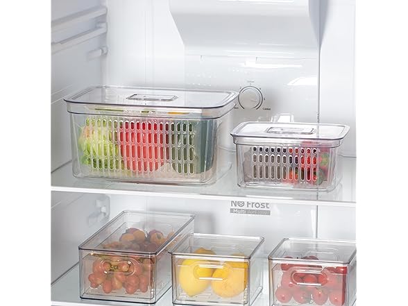 SIMPLEMADE Refrigerator Organizer 2Pk