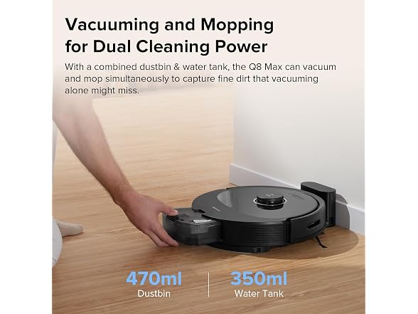Roborock Q80ULL-BLK ROBOROCK Q8 MAX ROBOT VACUUM A