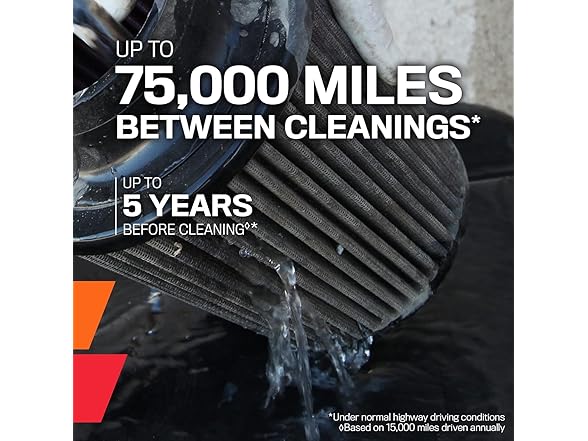 K&N Universal Air Filter, 2.5"