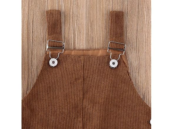 Mubineo Toddler (4T) Baby Girl Corduroy Kids Bib