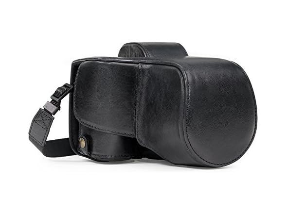 MegaGear Ever Ready Genuine Leather Camera Case