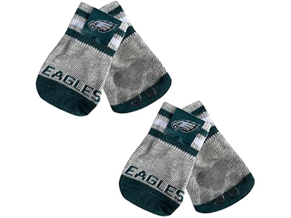 NFL Philadelphia Eagles Anti Slip Dog Socks w - Gallery 8